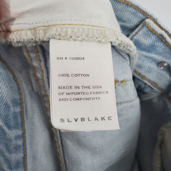 Slvrlake Love Hurts High Rise Straight Leg London Jeans 30 NWT - Picture 10 of 13